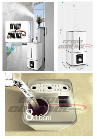 Pulverizador / humificador / ionizador  .. 790 €